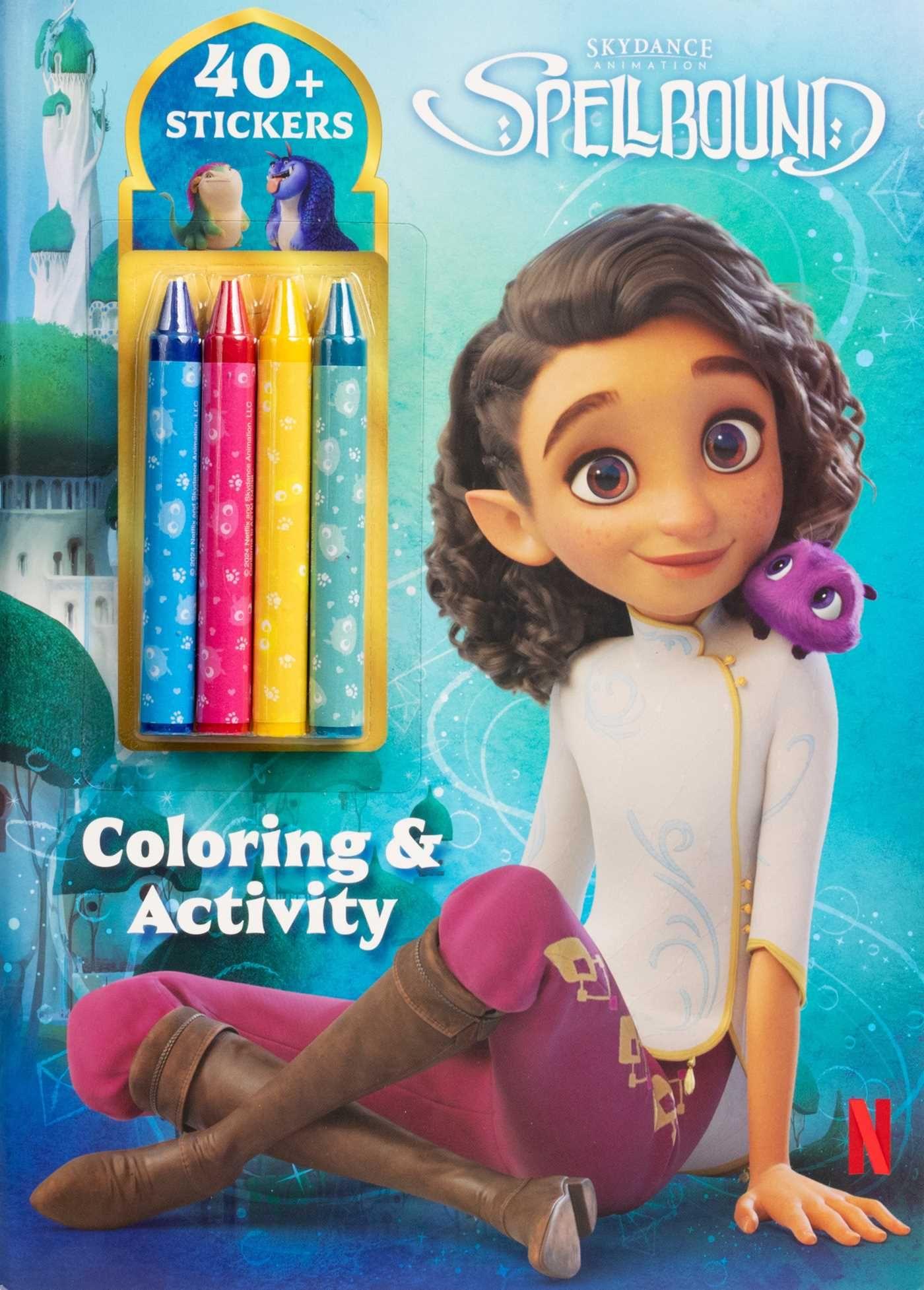 Vorderes Coverbild Spellbound: Coloring & Activity