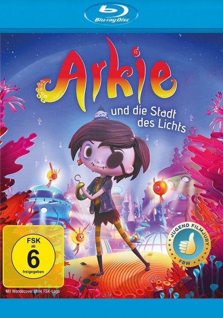Vorderes Coverbild Arkie und die Stadt des Lichts