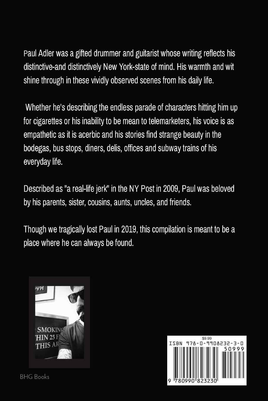 Rückseitencover Bumming in Bed-Stuy