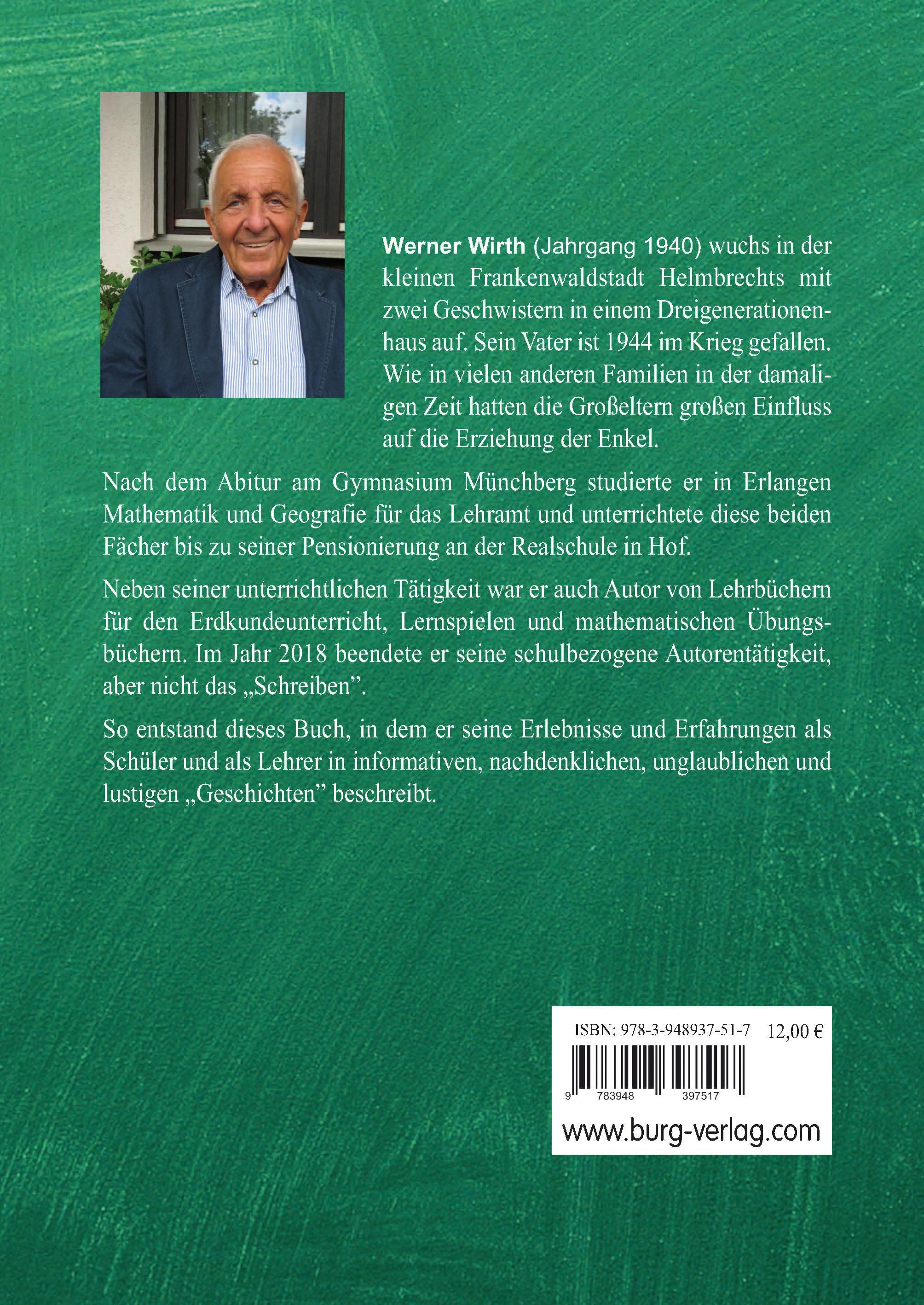 Rückseitencover Aus der Schule geplaudert