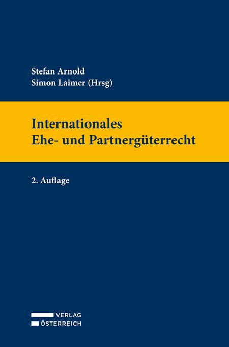 Vorderes Coverbild Internationales Ehe- und Partnergüterrecht