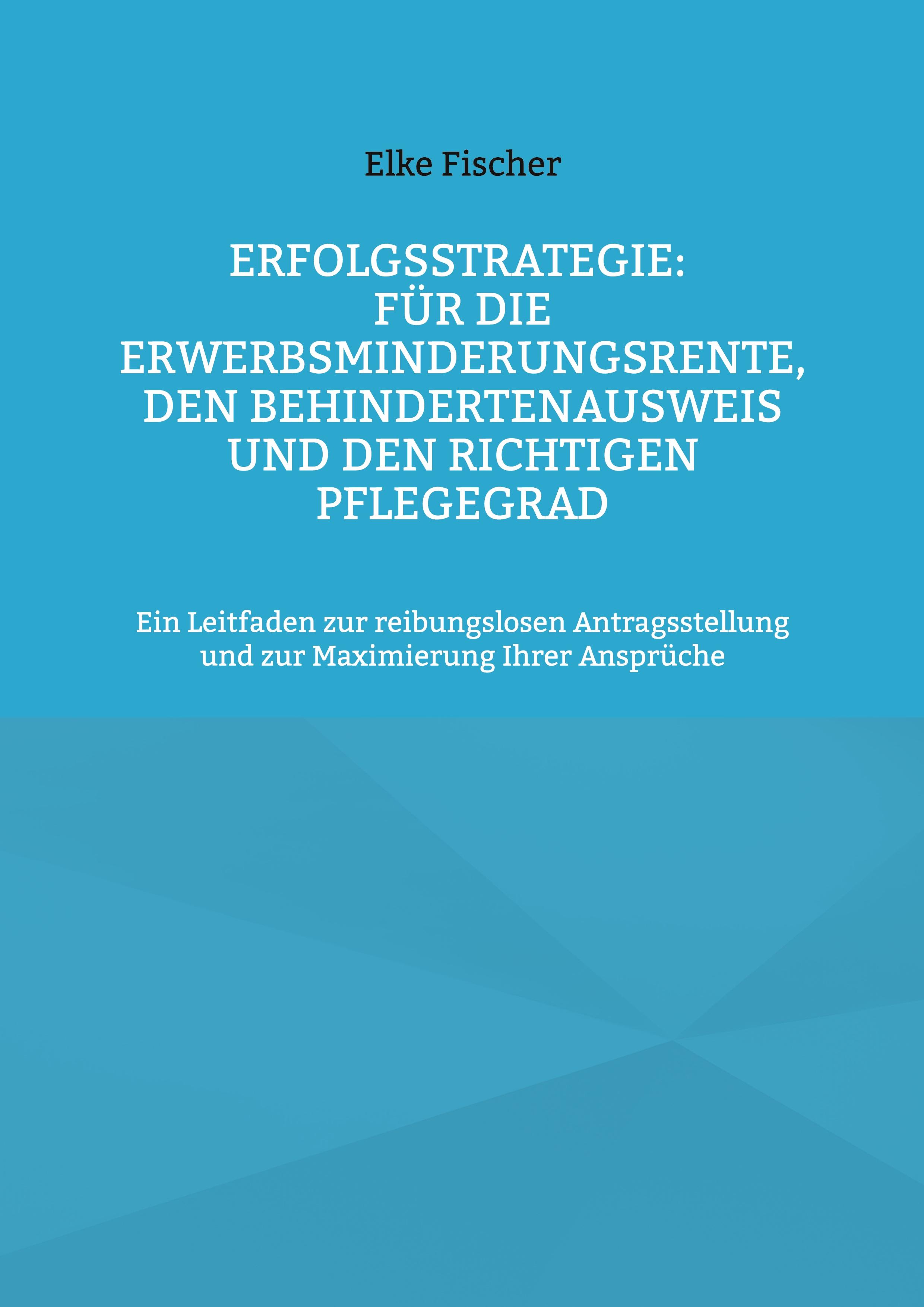 Vorderes Coverbild Erfolgsstrategie: Für die Erwerbsminderungsrente, den Behindertenausweis und den richtigen Pflegegrad