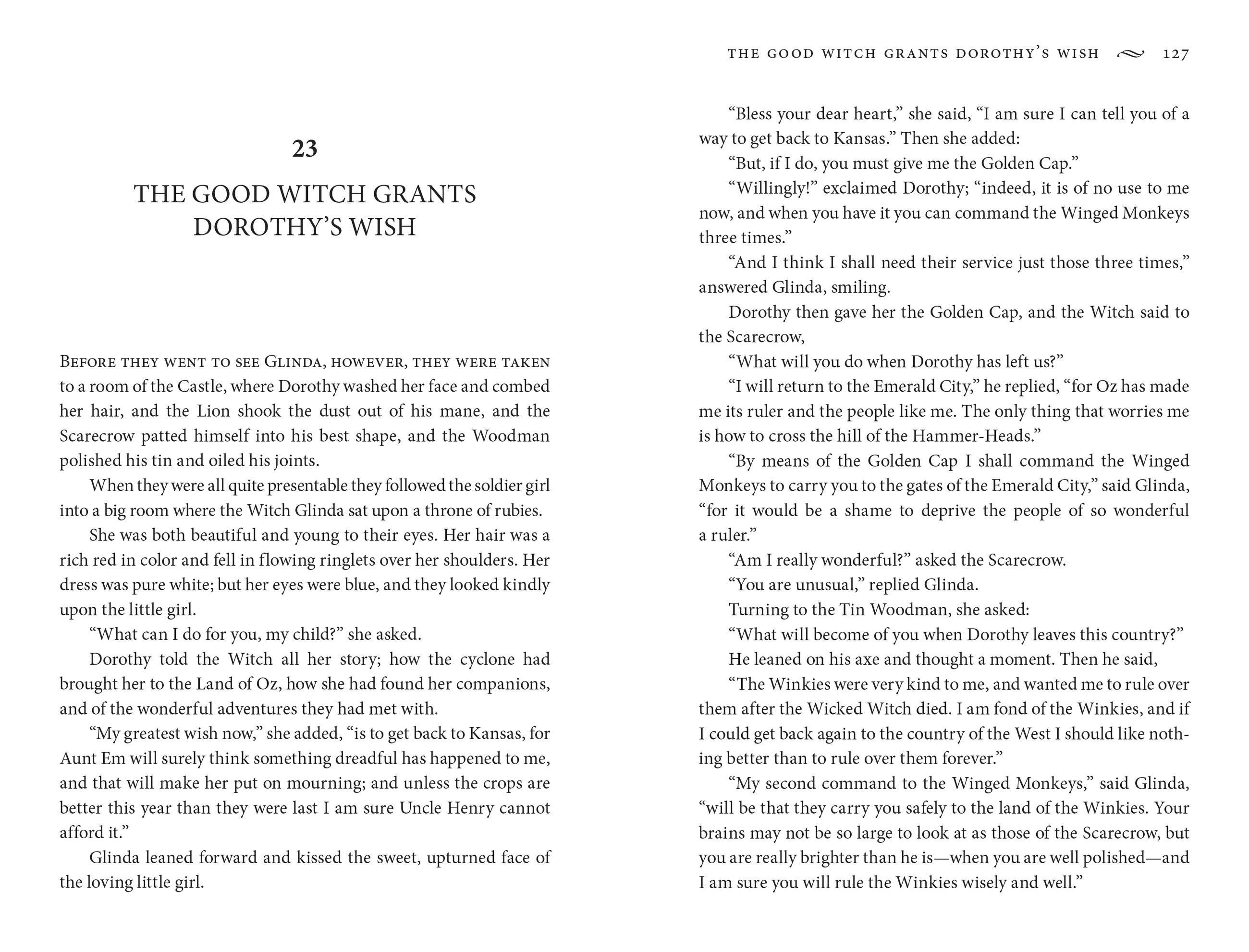 Beispielinhalt (Bild) The Wonderful Wizard of Oz