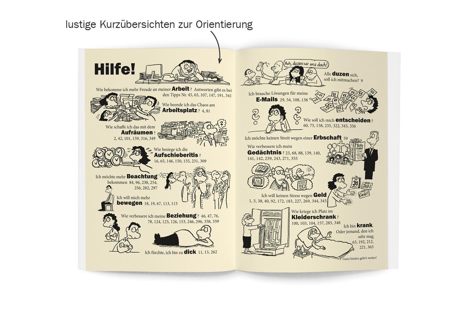 Beispielinhalt (Bild) 365 Tage simplify your life