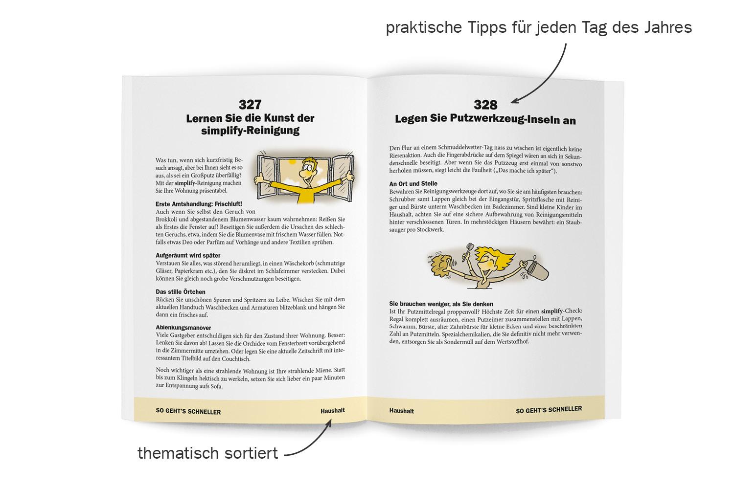 Beispielinhalt (Bild) 365 Tage simplify your life