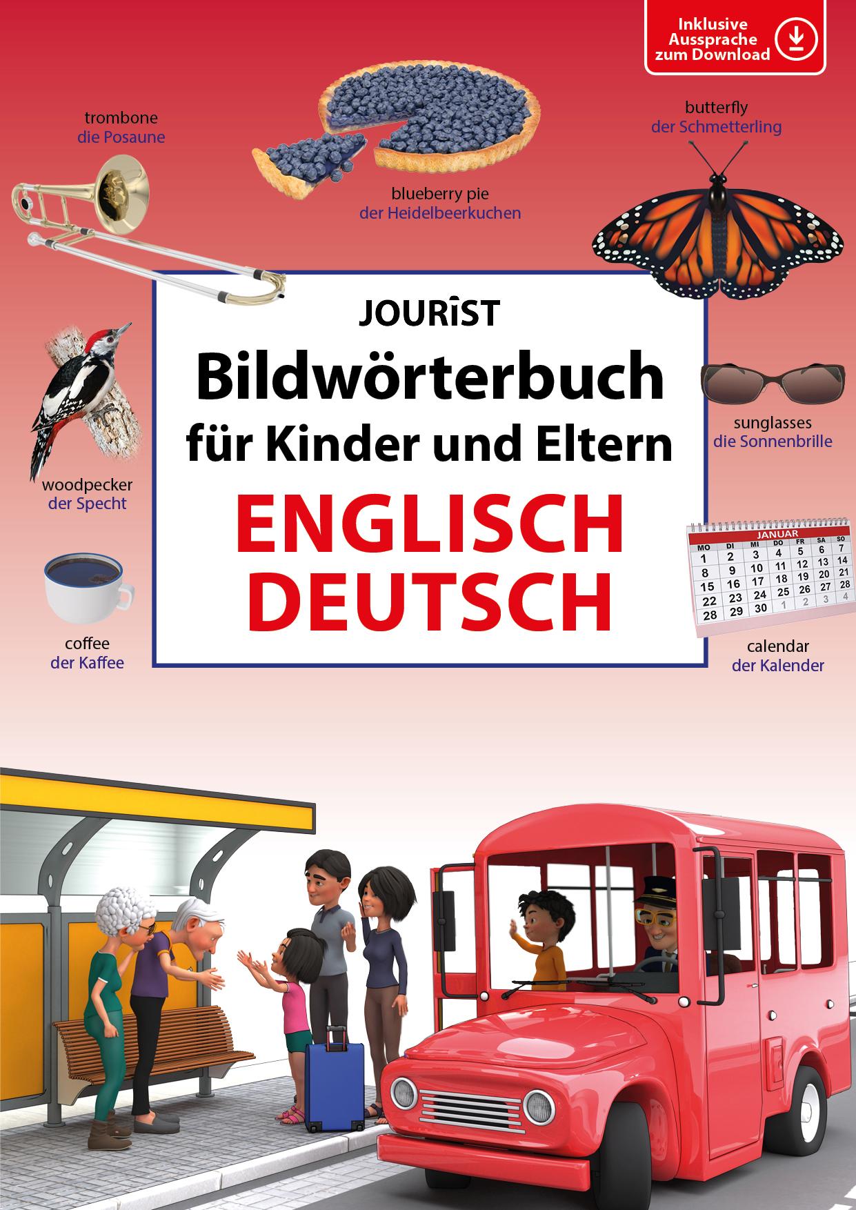 Vorderes Coverbild Bildwörterbuch für Kinder und Eltern Englisch-Deutsch