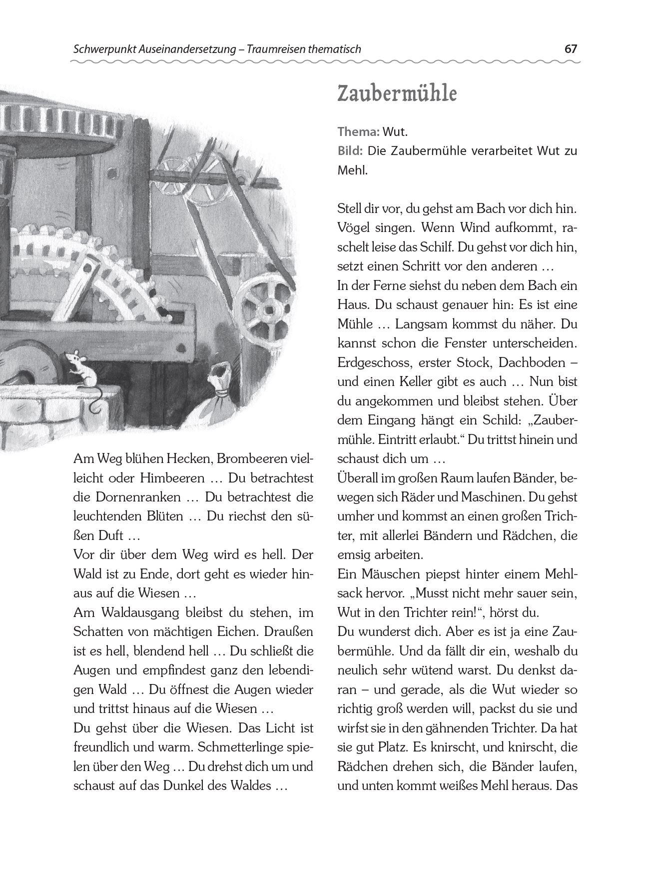 Beispielinhalt (Bild) Traumreisen für Kinder