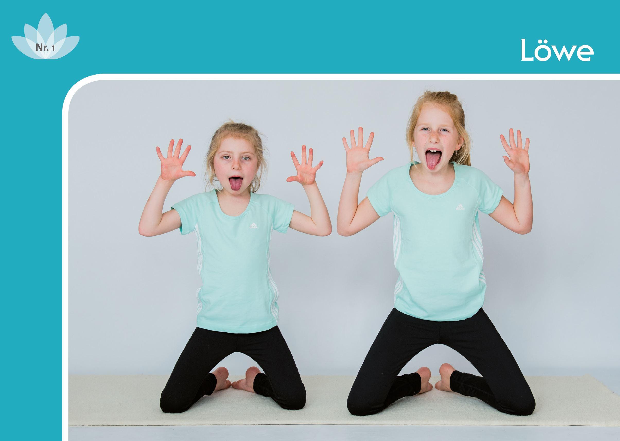Beispielinhalt (Bild) Träum+Spür-Karten: Yoga für Kinder