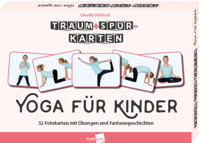 Vorderes Coverbild Träum+Spür-Karten: Yoga für Kinder