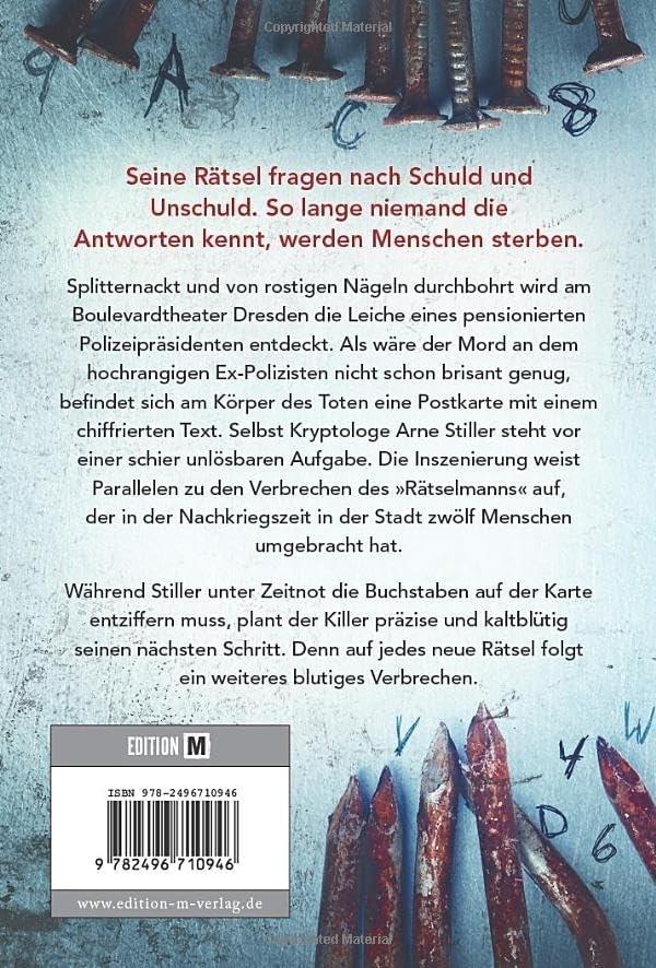 Rückseitencover Der Rätselmann