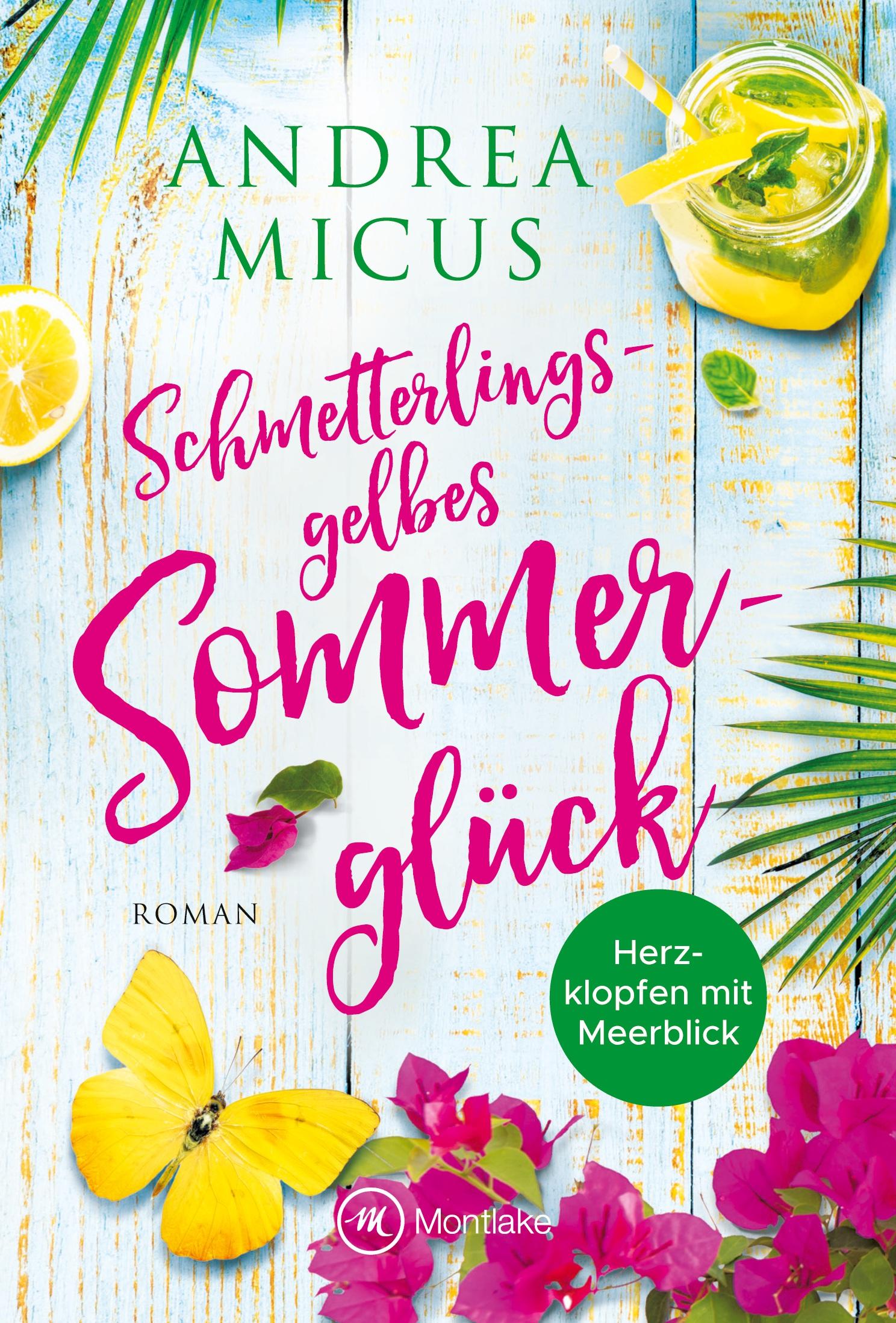Vorderes Coverbild Schmetterlingsgelbes Sommerglück