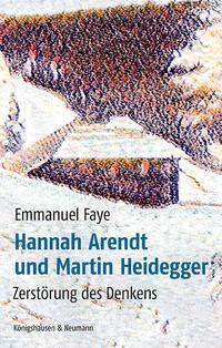 Vorderes Coverbild Hannah Arendt und Martin Heidegger