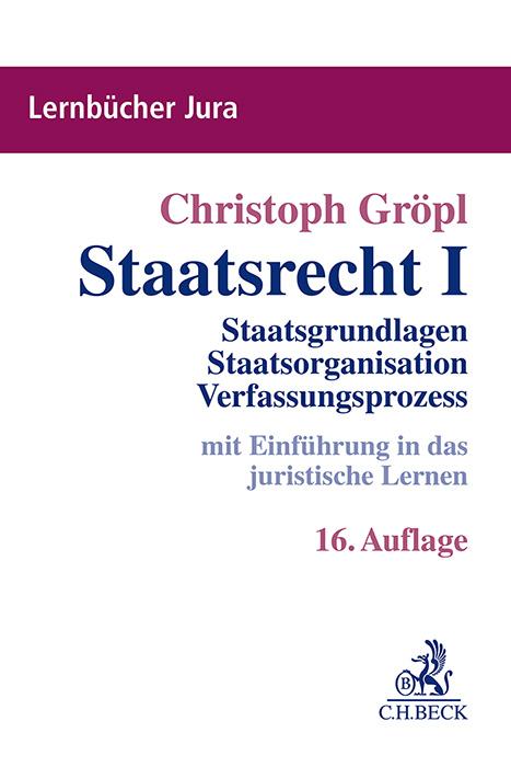 Vorderes Coverbild Staatsrecht I