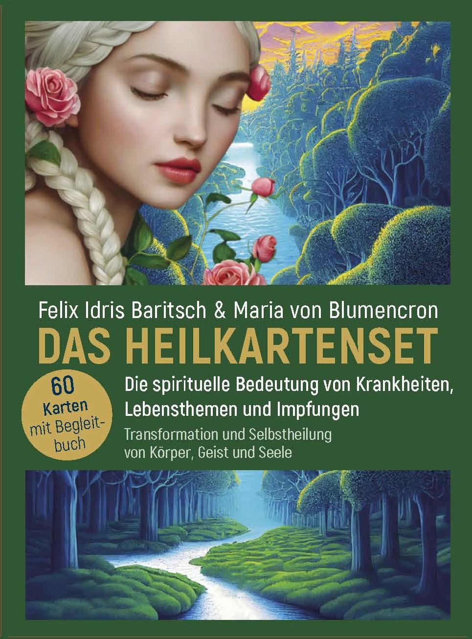 Vorderes Coverbild DAS HEILKARTENSET - Die spirituelle Bedeutung von Krankheiten, Lebensthemen  und Impfungen