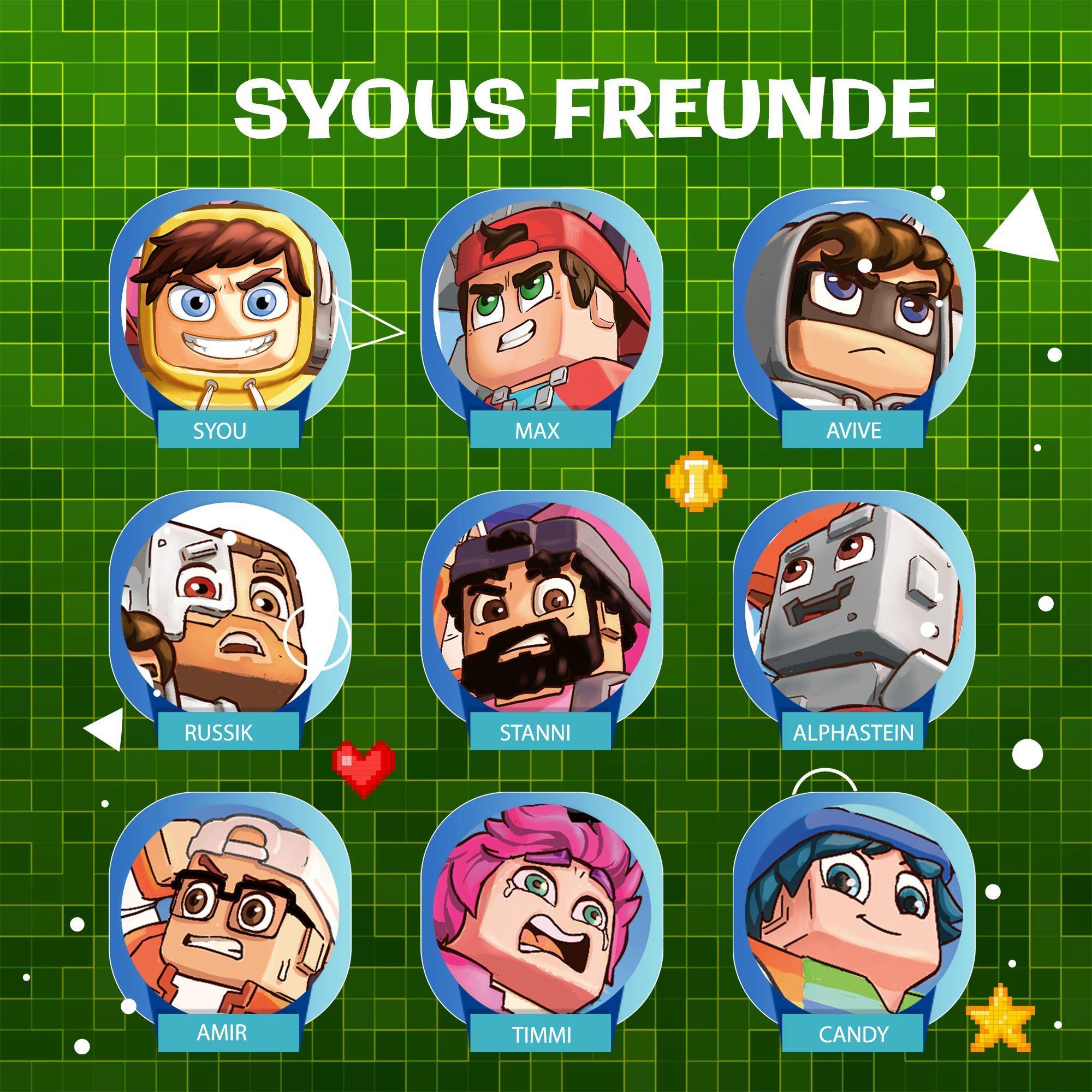 Beispielinhalt (Bild) Die Youtuber Insel