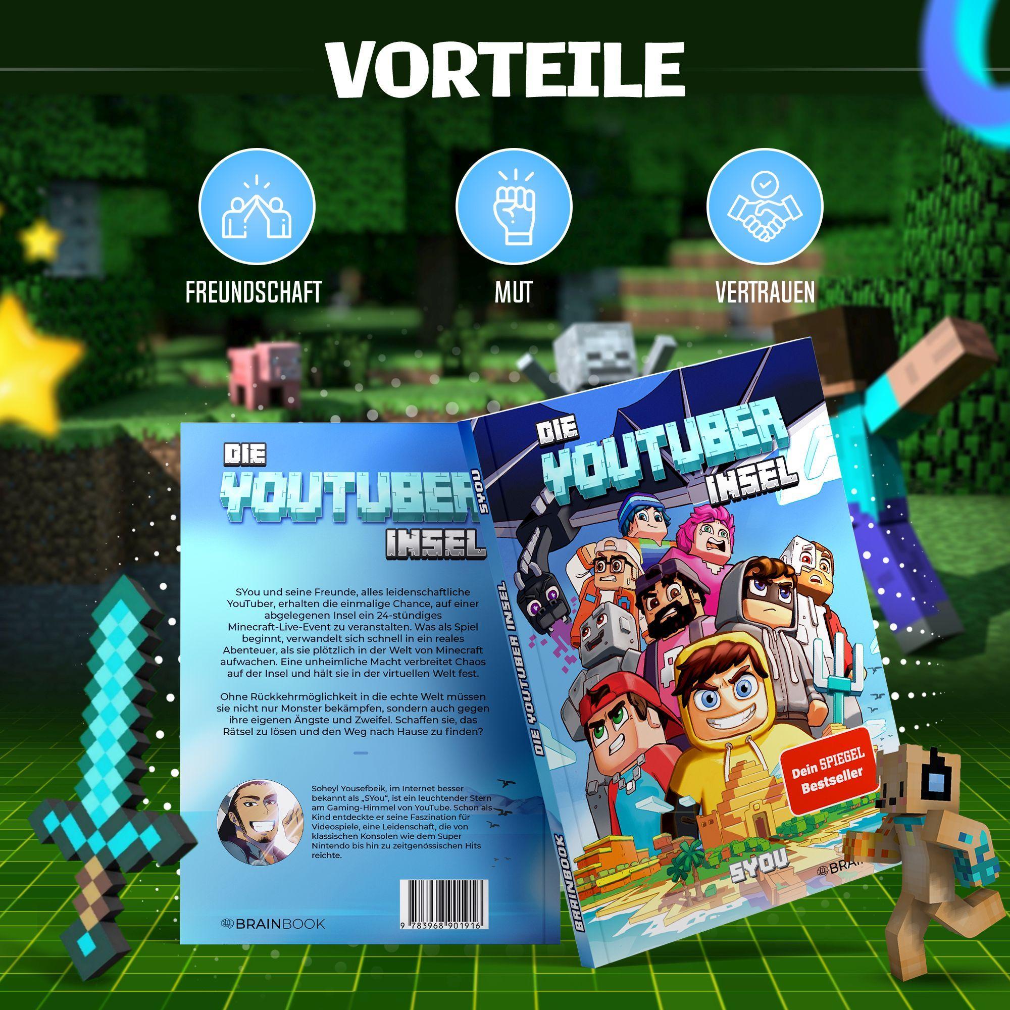 Beispielinhalt (Bild) Die Youtuber Insel