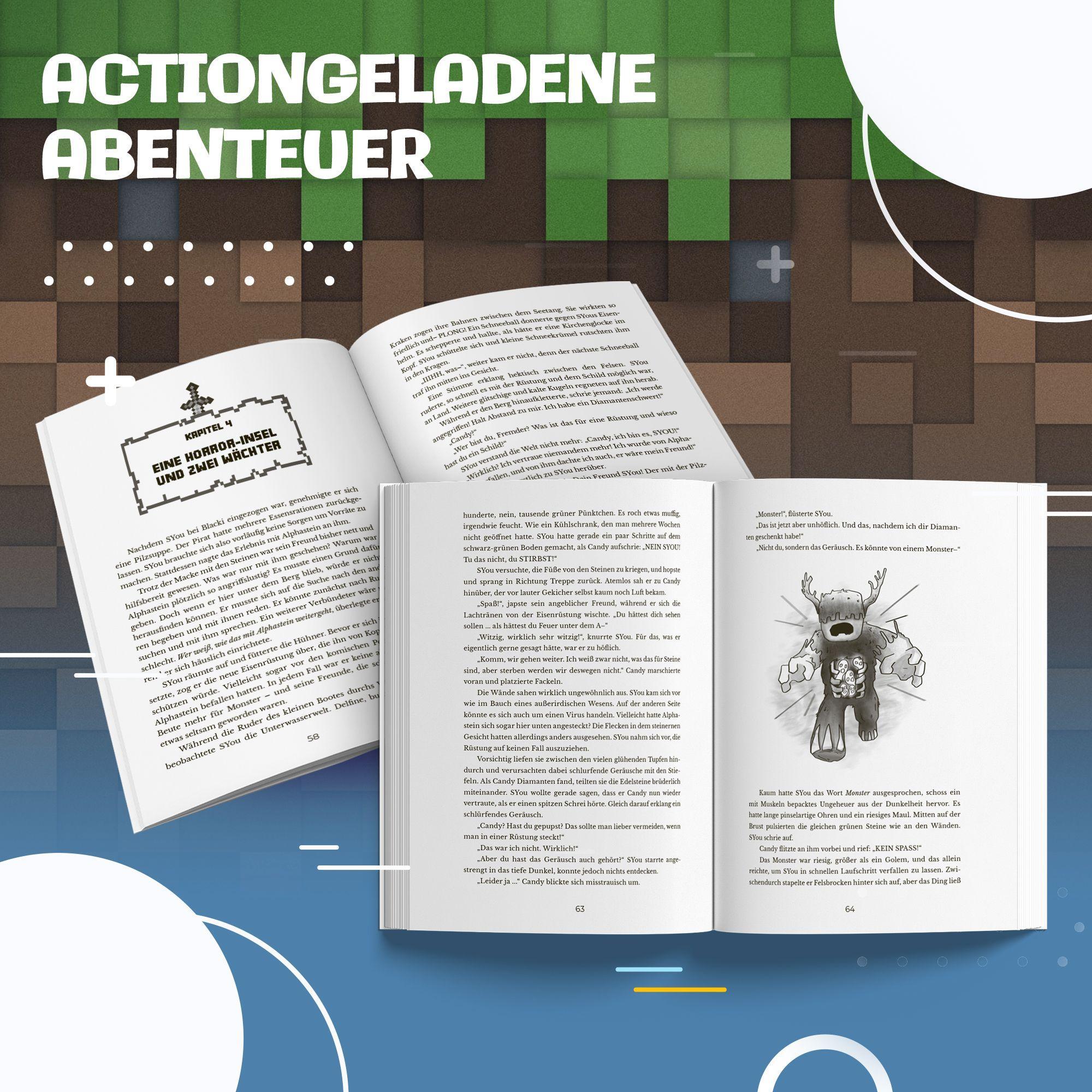 Beispielinhalt (Bild) Die Youtuber Insel