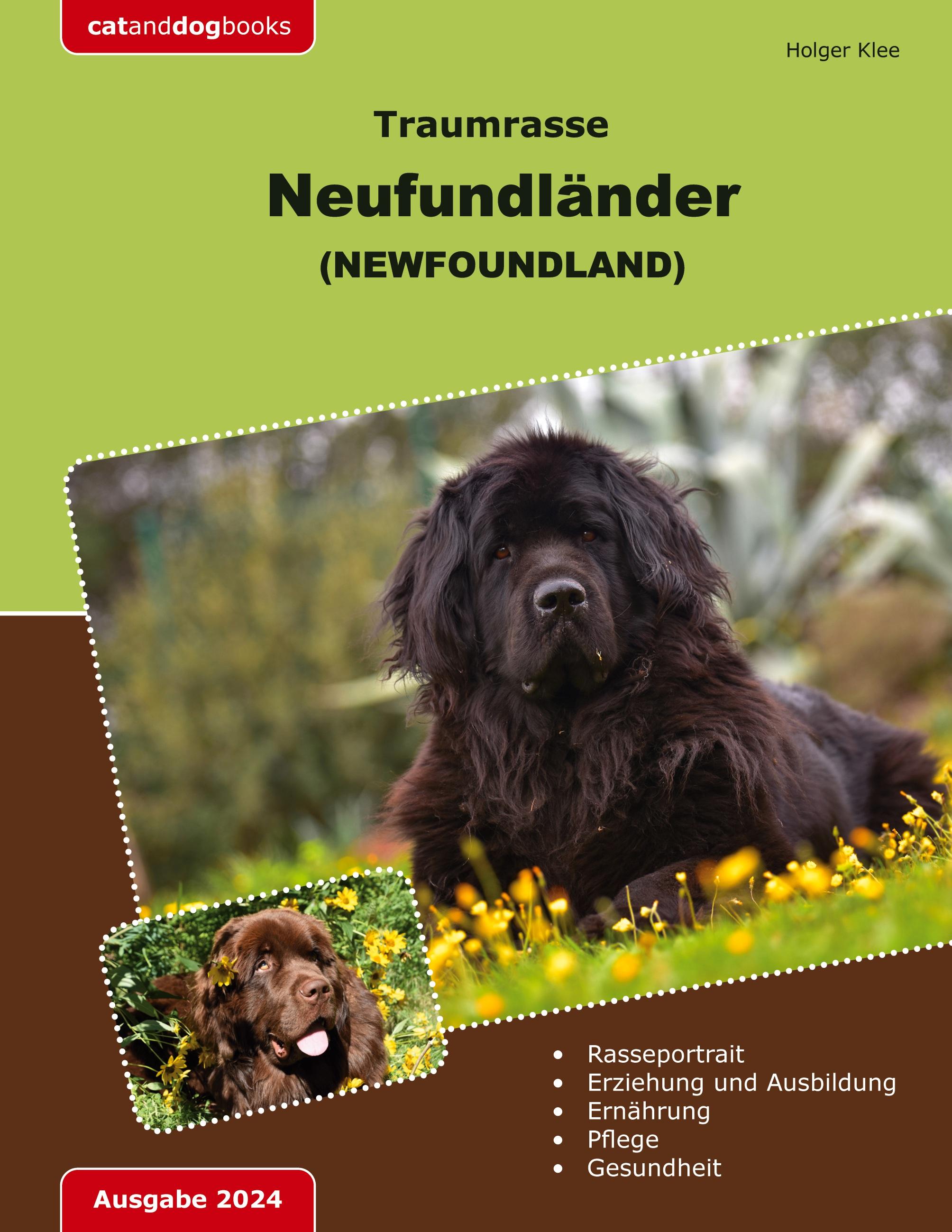 Vorderes Coverbild Traumrasse Neufundländer