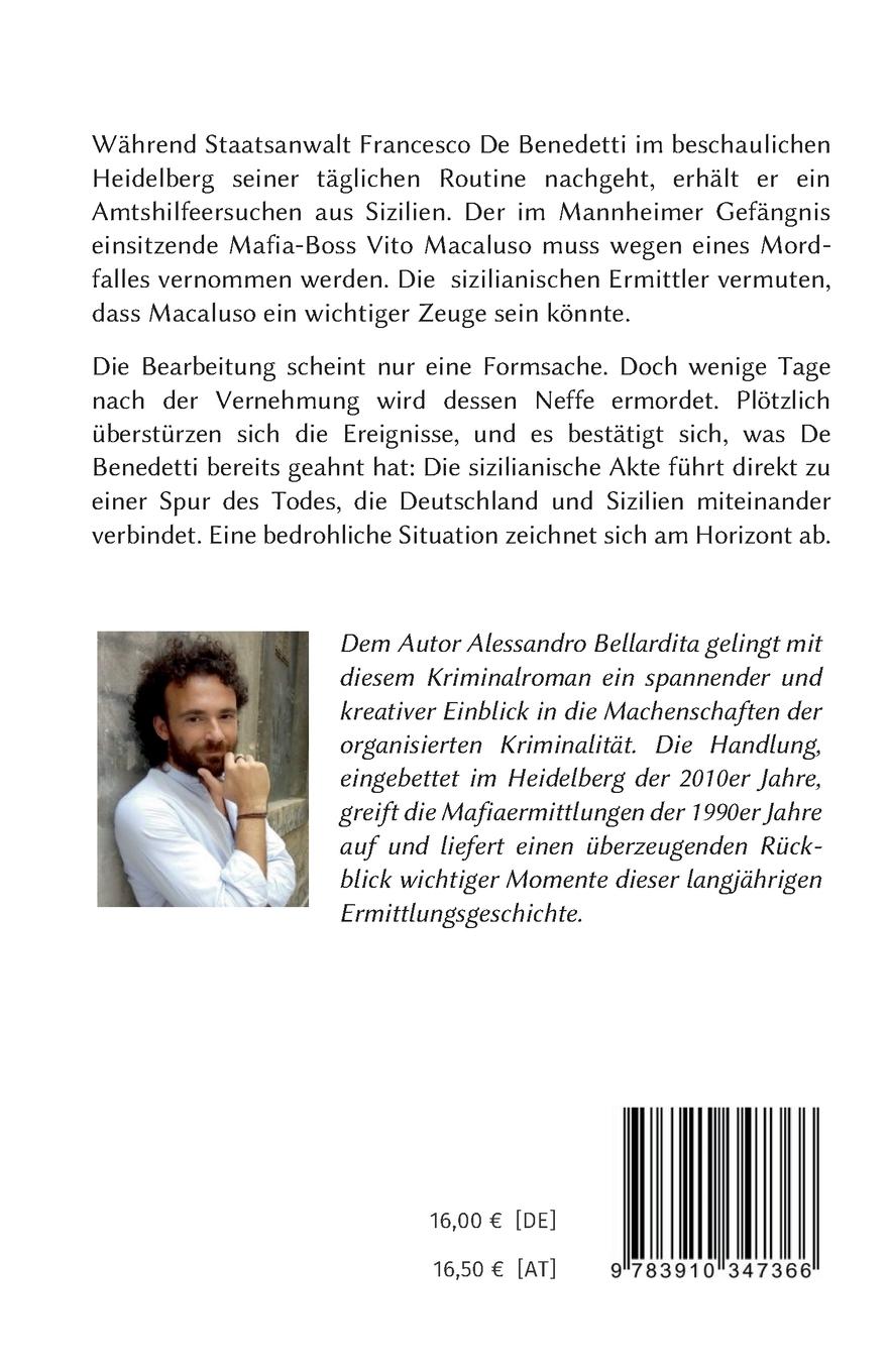 Rückseitencover Die sizilianische Akte