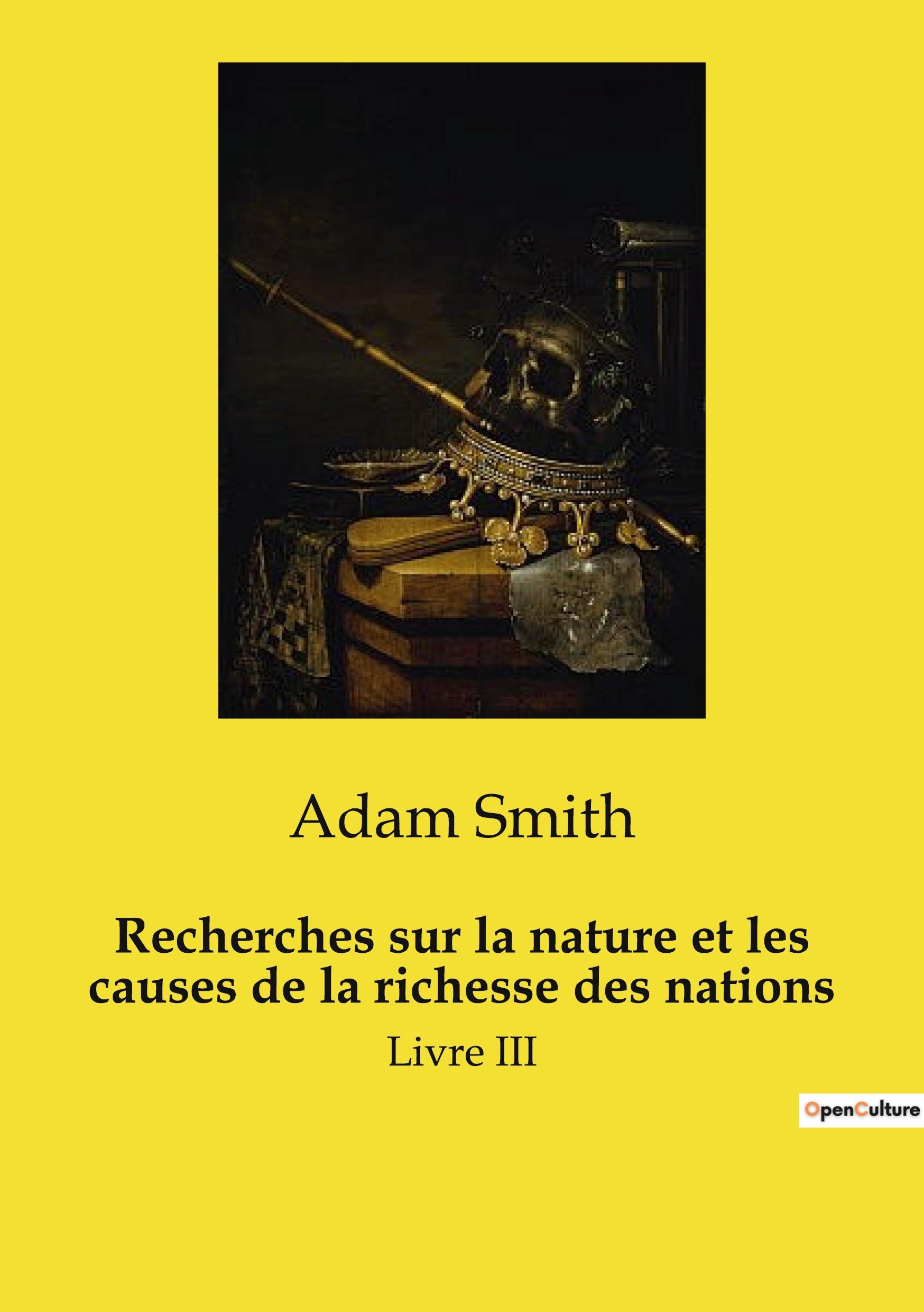 Vorderes Coverbild Recherches sur la nature et les causes de la richesse des nations