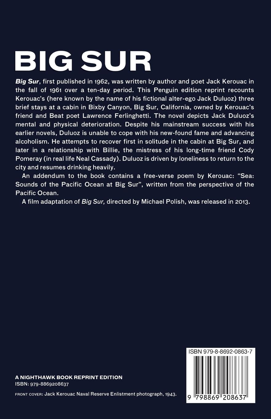 Rückseitencover Big Sur