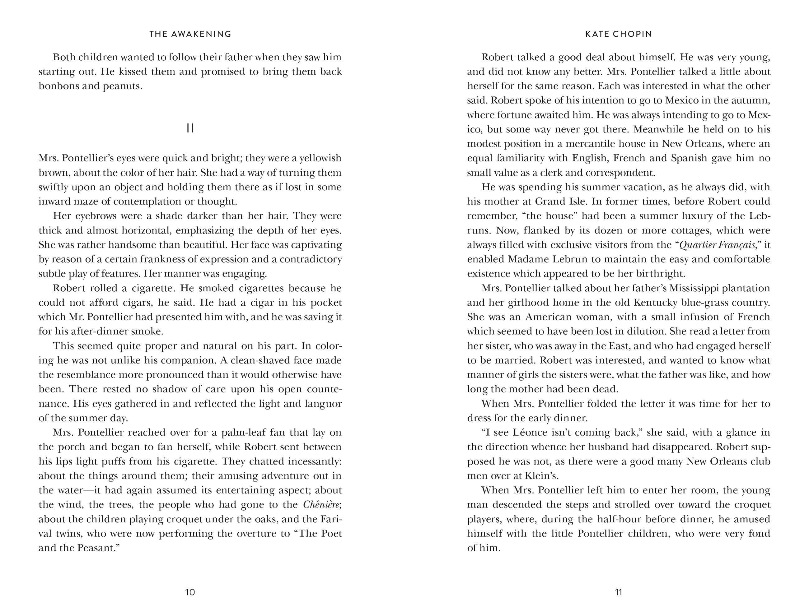 Beispielinhalt (Bild) The Awakening and Other Stories