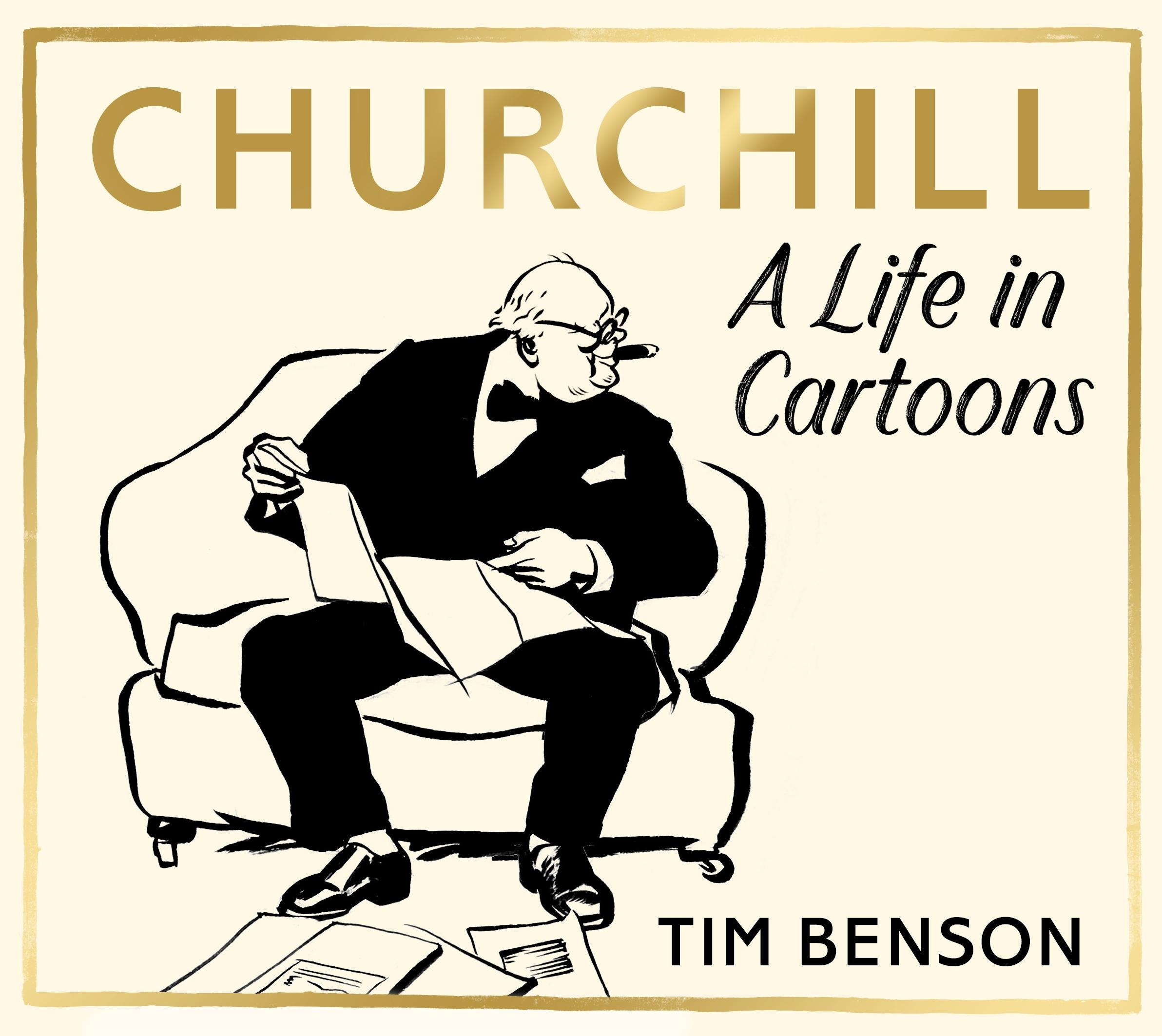 Vorderes Coverbild Churchill: A Life in Cartoons