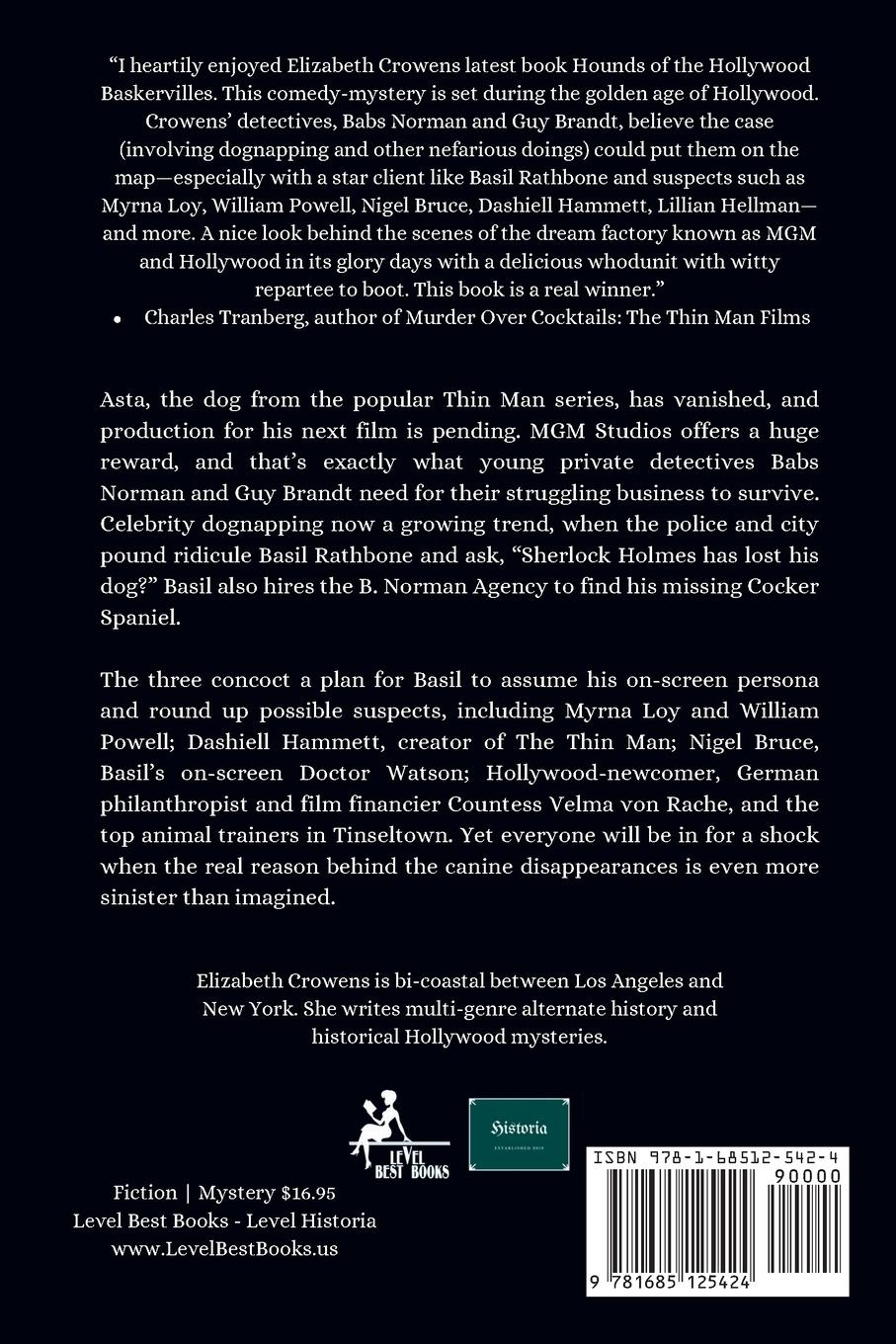 Rückseitencover Hounds of the Hollywood Baskervilles