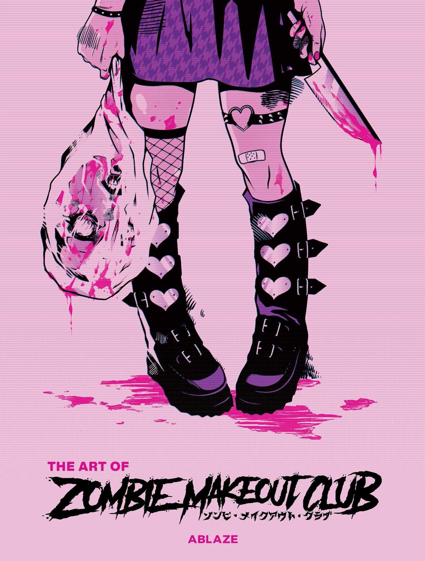 Vorderes Coverbild The Art of Zombie Makeout Club Hc - Deluxe Edition