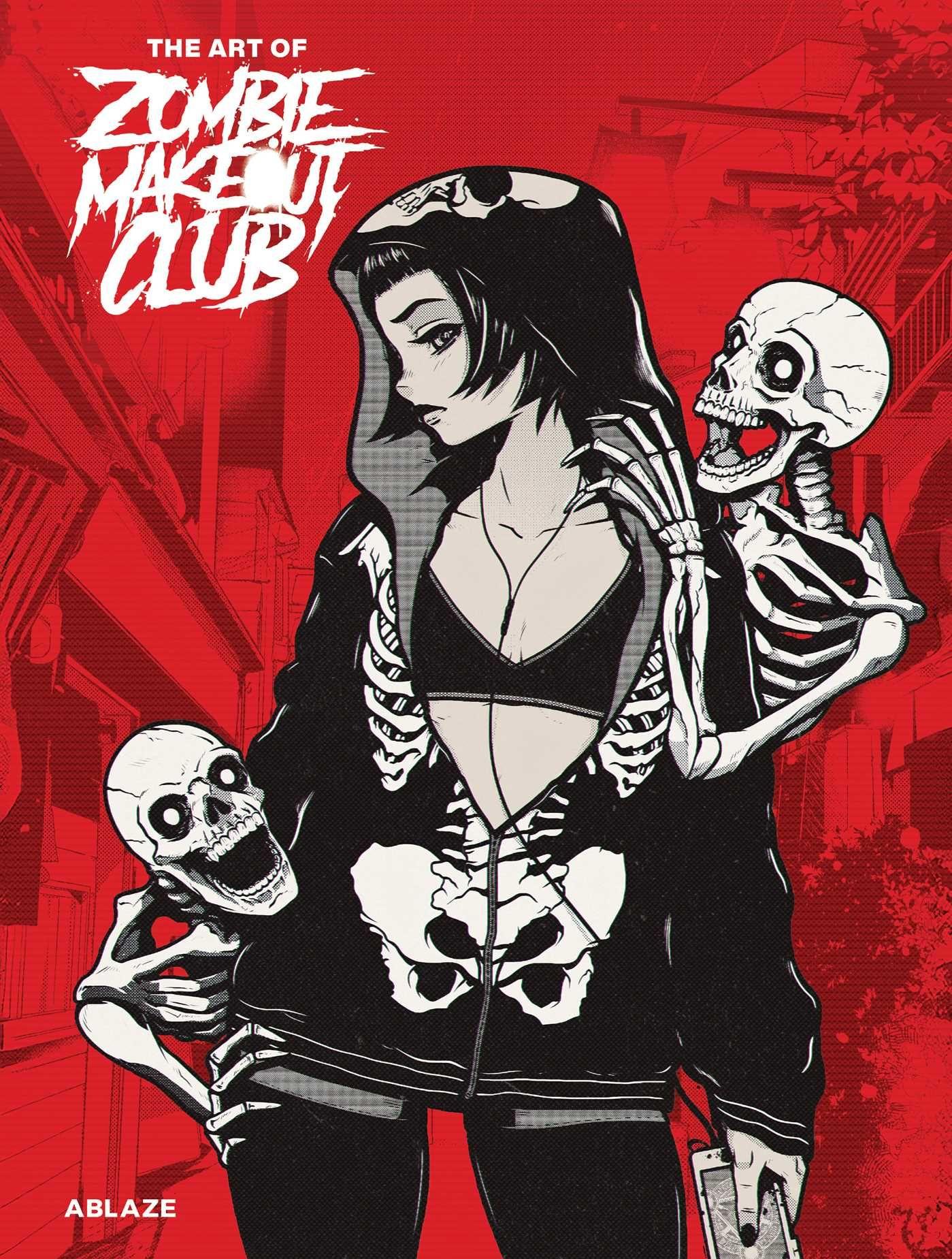 Vorderes Coverbild The Art of Zombie Makeout Club Hc