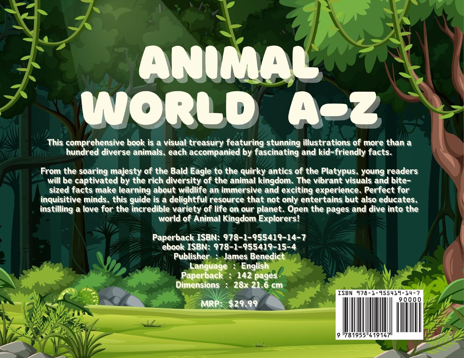 Rückseitencover ANIMAL World A-Z
