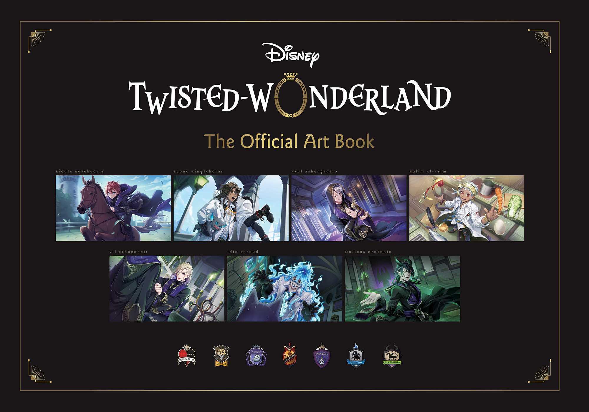 Vorderes Coverbild Disney Twisted-Wonderland: The Official Art Book
