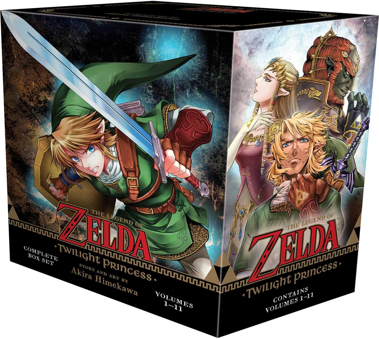 Vorderes Coverbild Legend of Zelda: Twilight Princess Complete Box Set