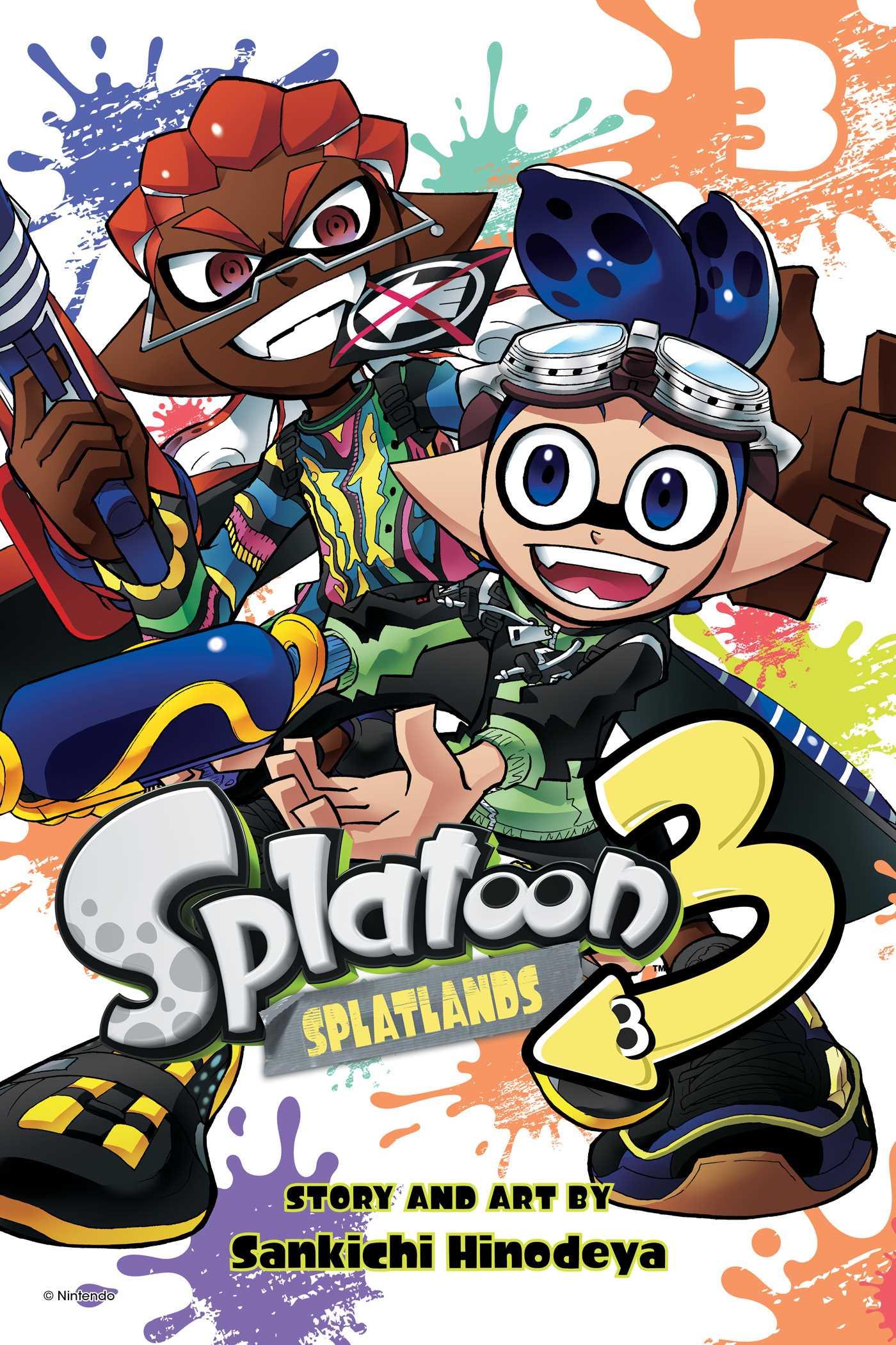 Vorderes Coverbild Splatoon 3: Splatlands, Vol. 3