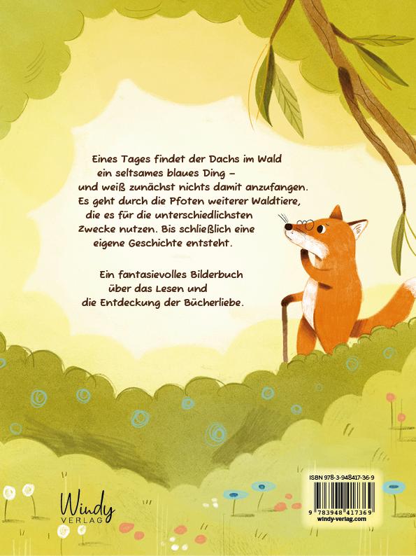 Rückseitencover Das seltsame blaue Ding