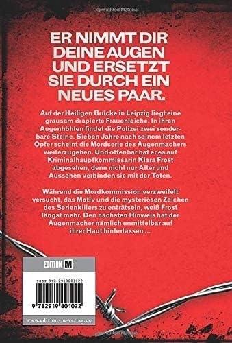Rückseitencover Der Augenmacher