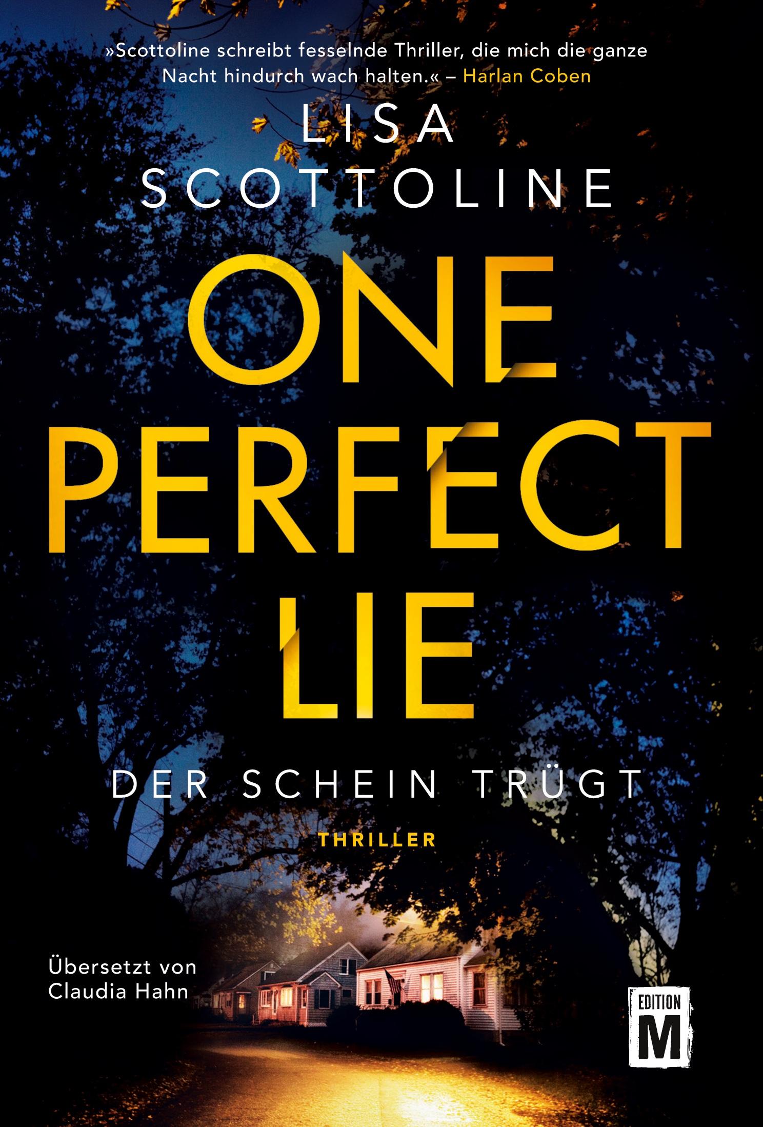 Vorderes Coverbild One Perfect Lie