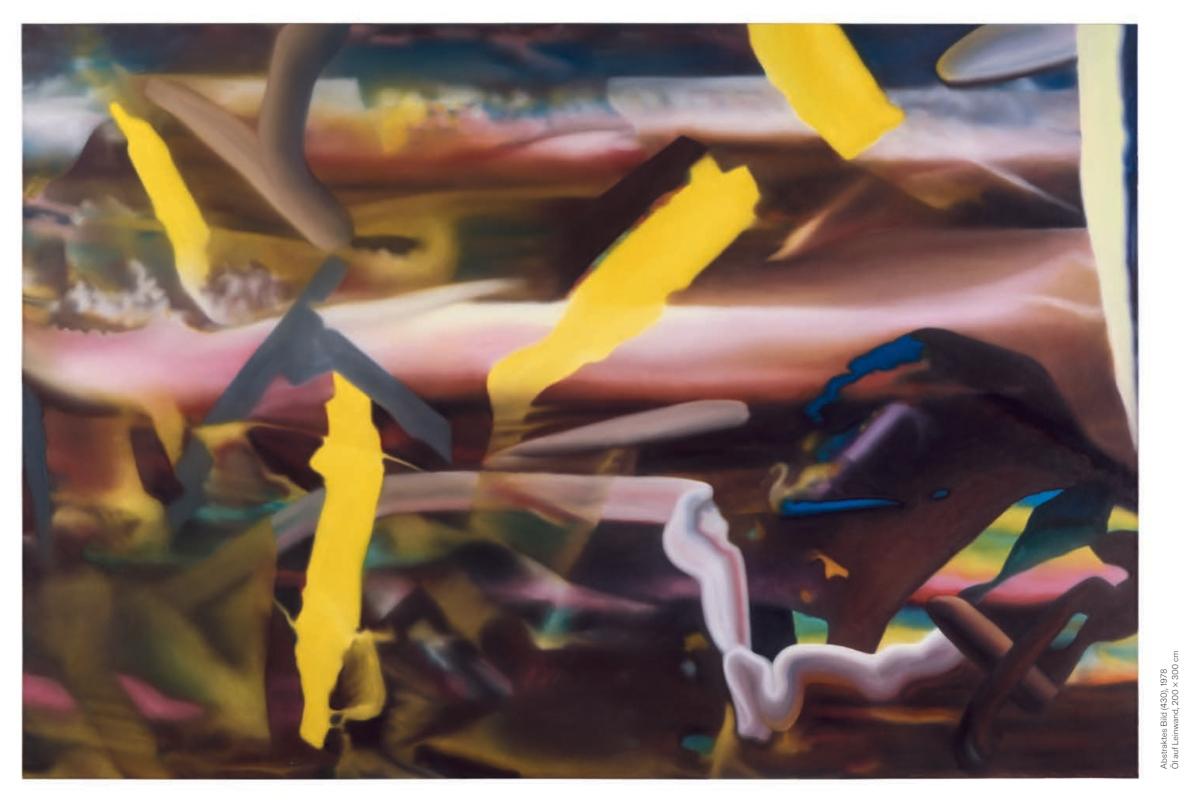 Beispielinhalt (Bild) Gerhard Richter: Verborgene Schätze - Meisterwerke aus rheinischen Privatsammlungen. Bildband, Kunstbuch