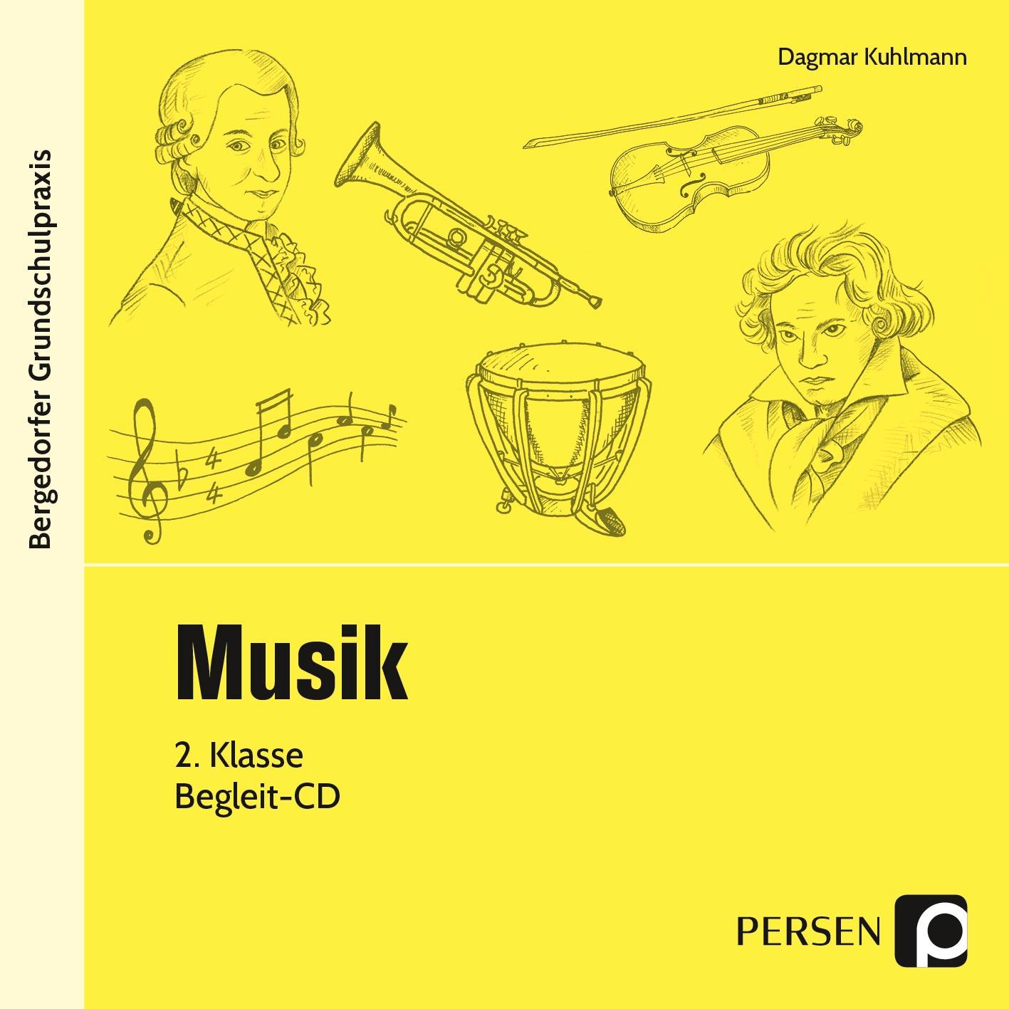 Vorderes Coverbild Musik 2. Klasse. CD