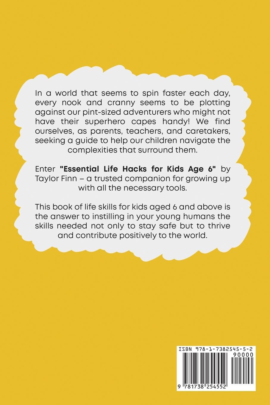 Rückseitencover Essential Life Hacks for Kids Age 6