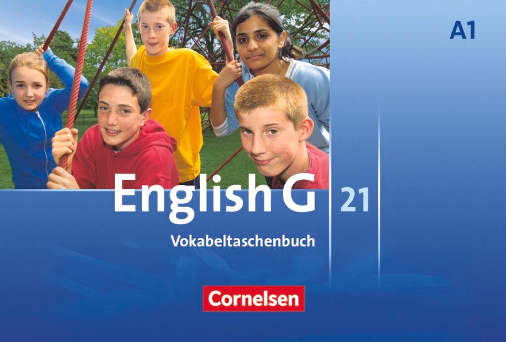 Vorderes Coverbild English G 21. Ausgabe A 1. Vokabeltaschenbuch