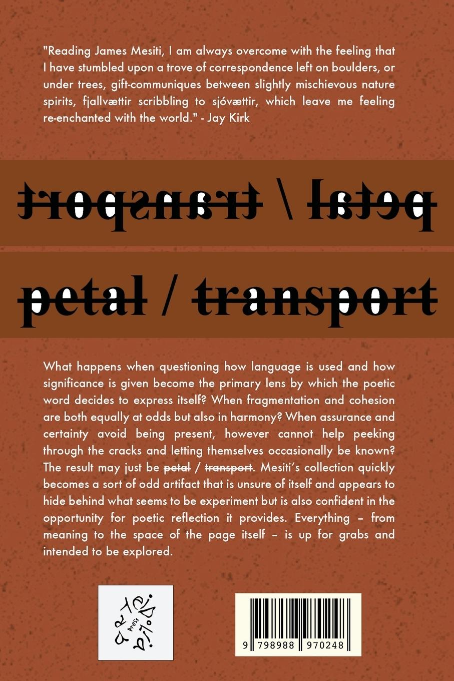 Rückseitencover petal / transport