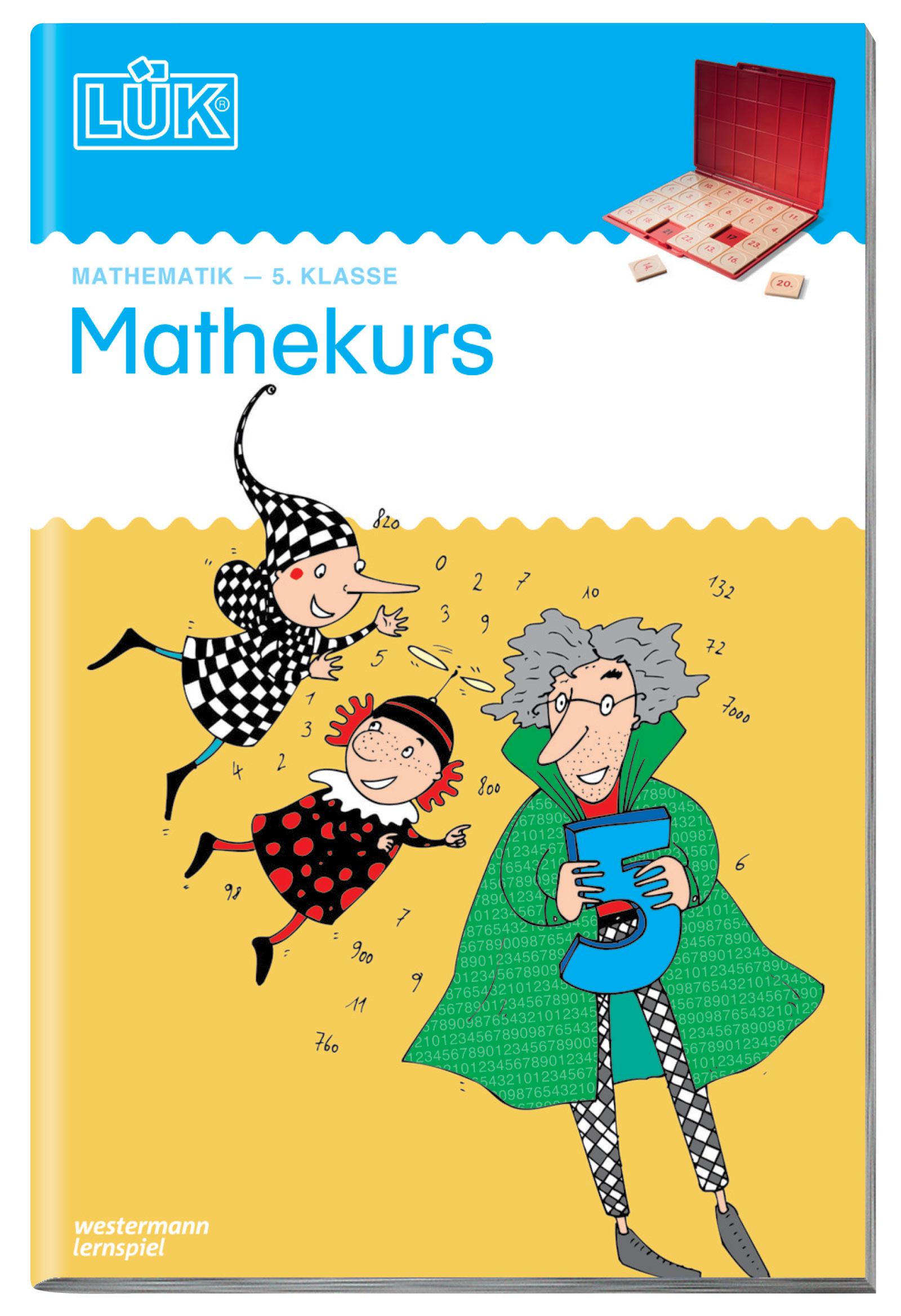 Vorderes Coverbild LÜK. Mathekurs 5. Klasse