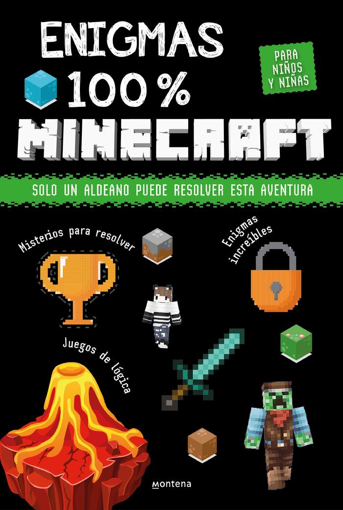 Vorderes Coverbild Enigmas de Minecraft