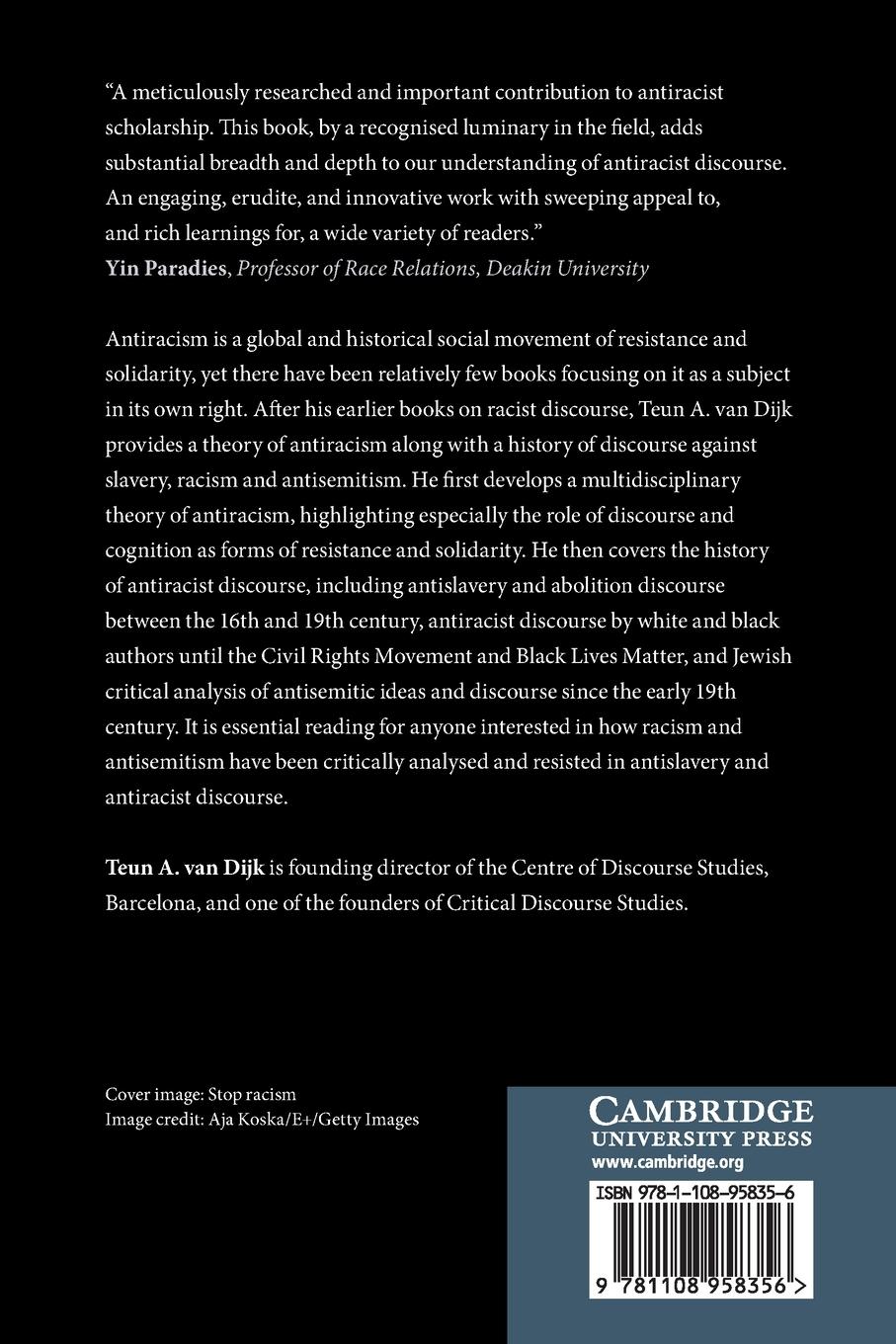 Rückseitencover Antiracist Discourse