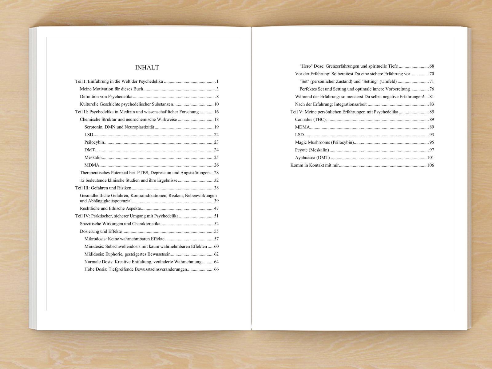 Beispielinhalt (Bild) Psychedelika: Reisen an die Grenzen des Bewusstseins