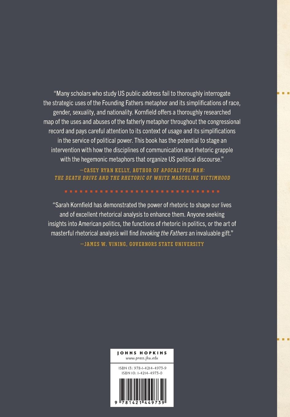 Rückseitencover Invoking the Fathers