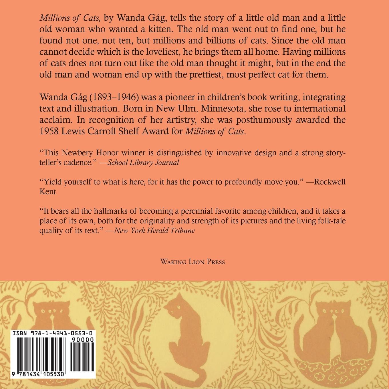 Rückseitencover Millions of Cats