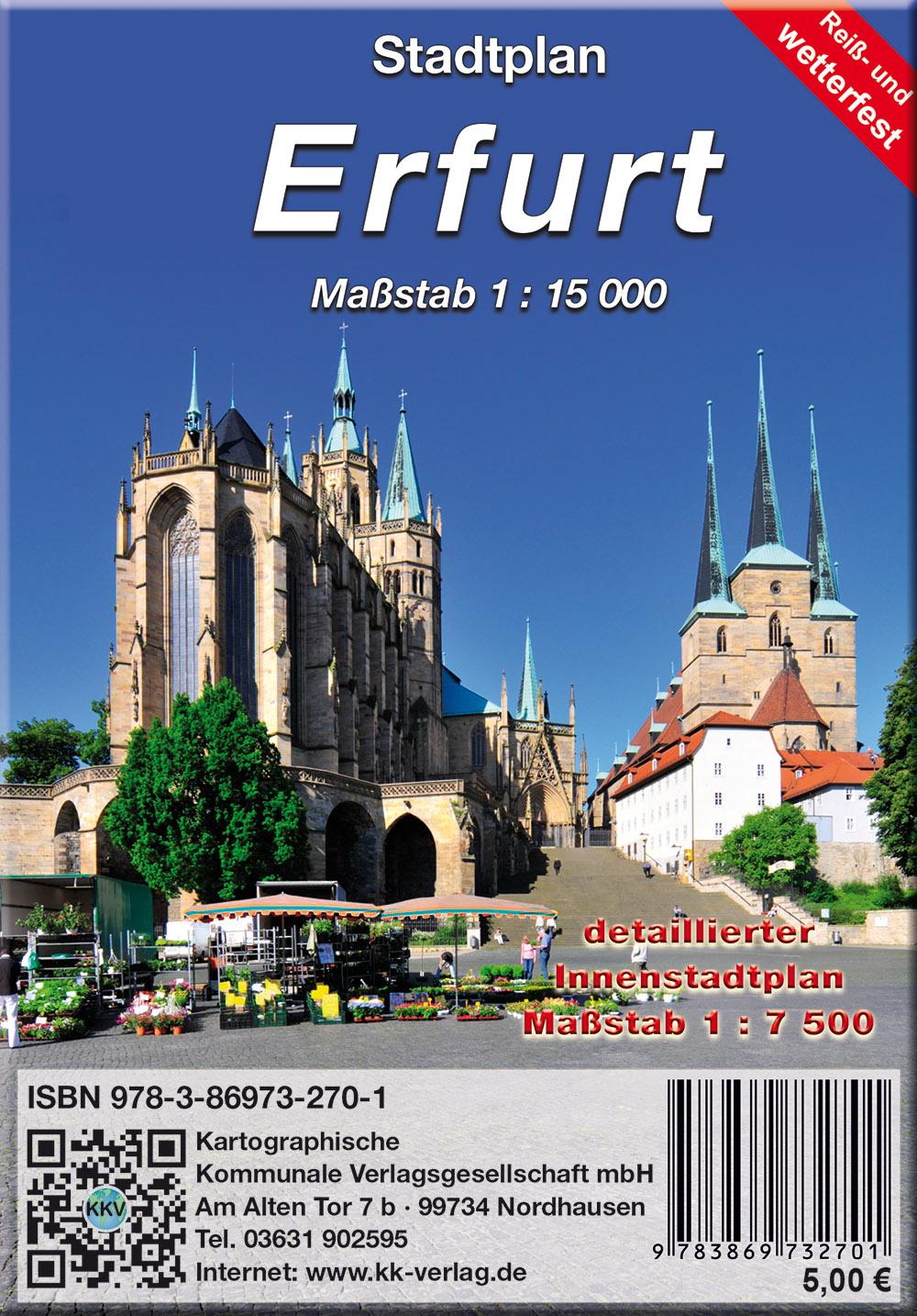 Vorderes Coverbild Erfurt