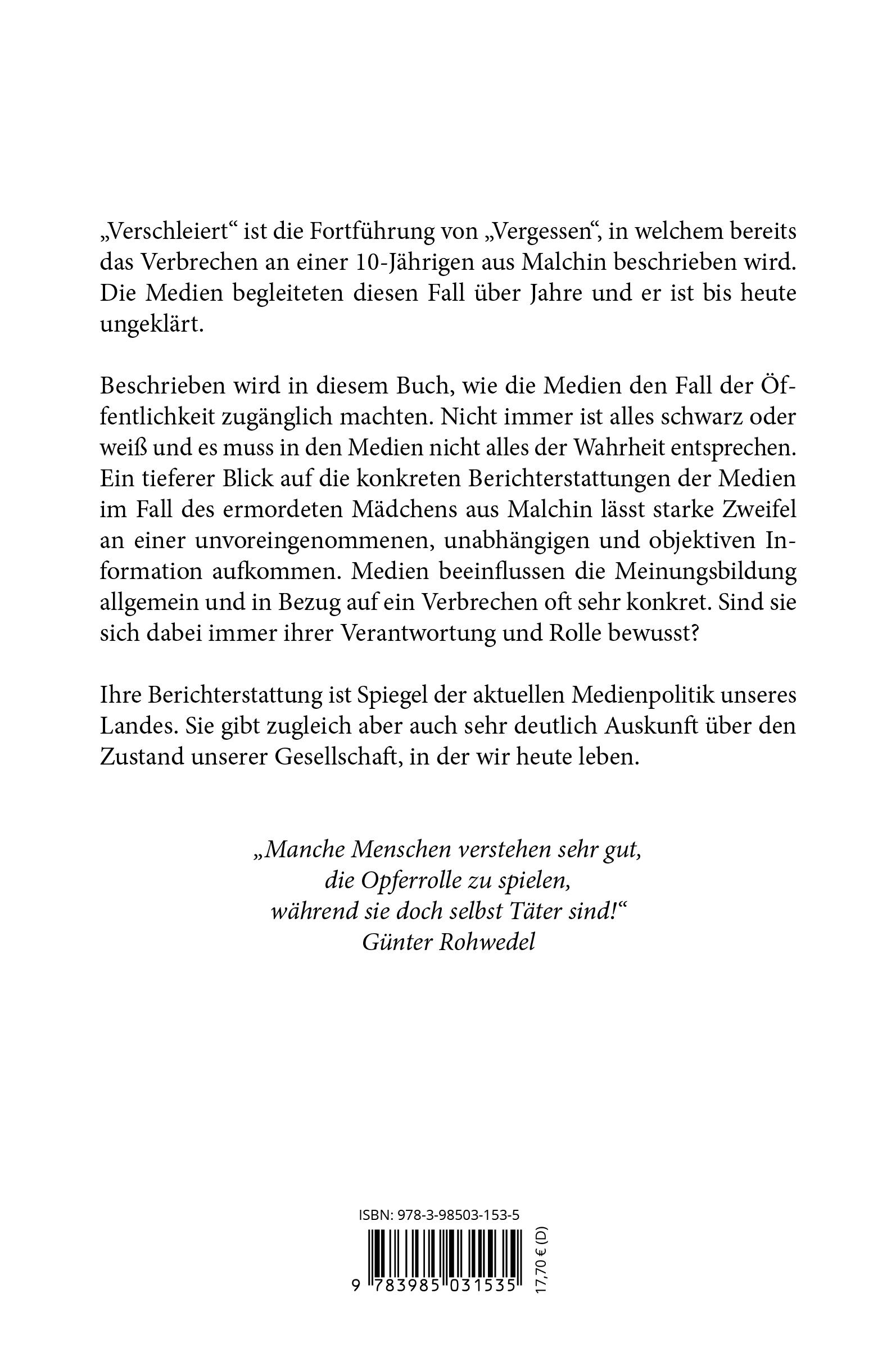 Rückseitencover VERSCHLEIERT